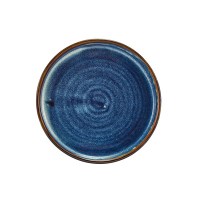 Aqua Blue LOW Presentation Plate